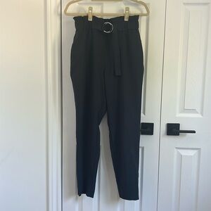 High waisted trousers